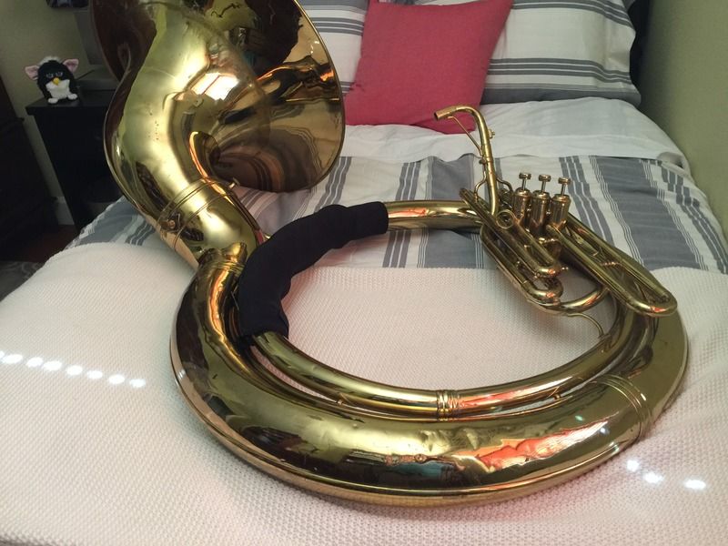 KING H.N. White Co. 1250 SousaphoneLacquer SOLD